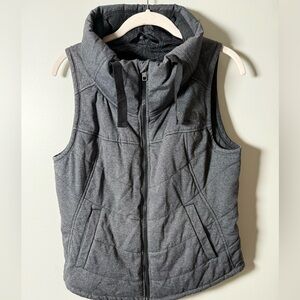 NORTH FACE | Pseudio Quilted Grey Puffer Vest Size S